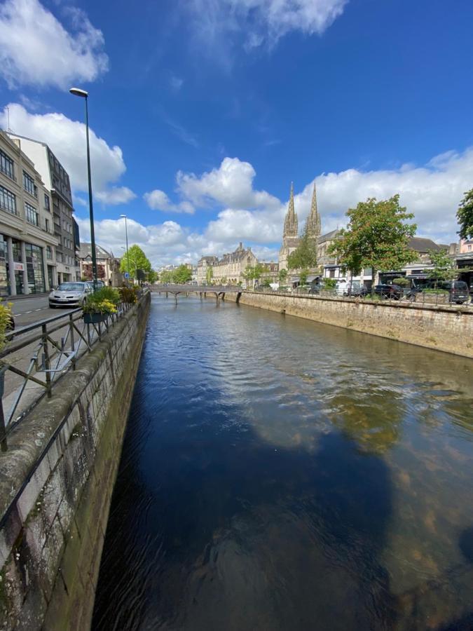 Appartement Renove Proche Gare Quimper Dış mekan fotoğraf